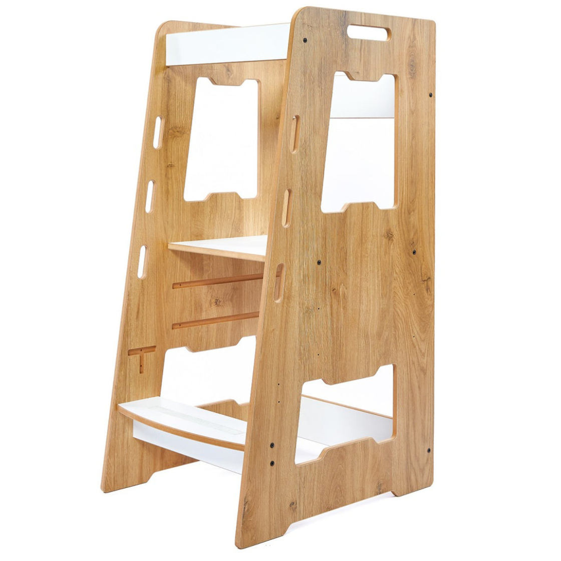 Wooden kitchen ladder deals