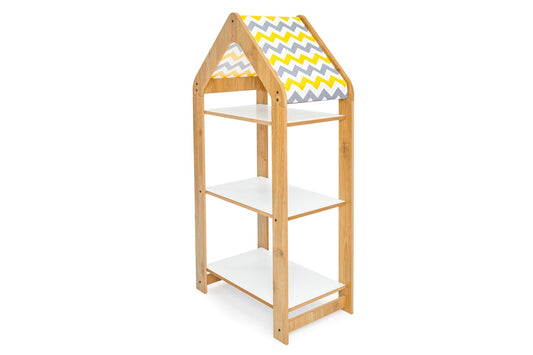 Kids Multipurpose Shelves - 3 Shelves / Yellow